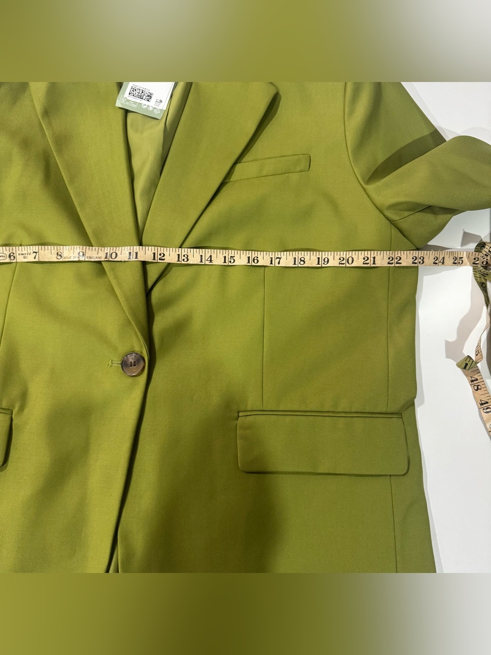H&M Olive Green Oversized Blazer - Picture 7 of 10